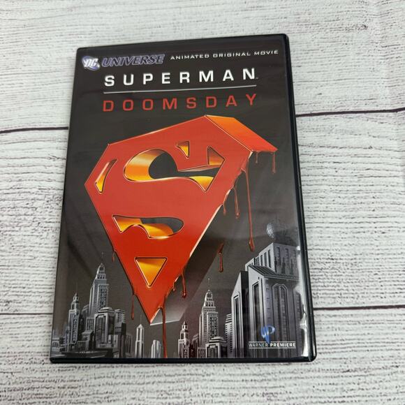 Superman: Doomsday DVD DC Universe Animated Original Movie - Picture 1 of 3